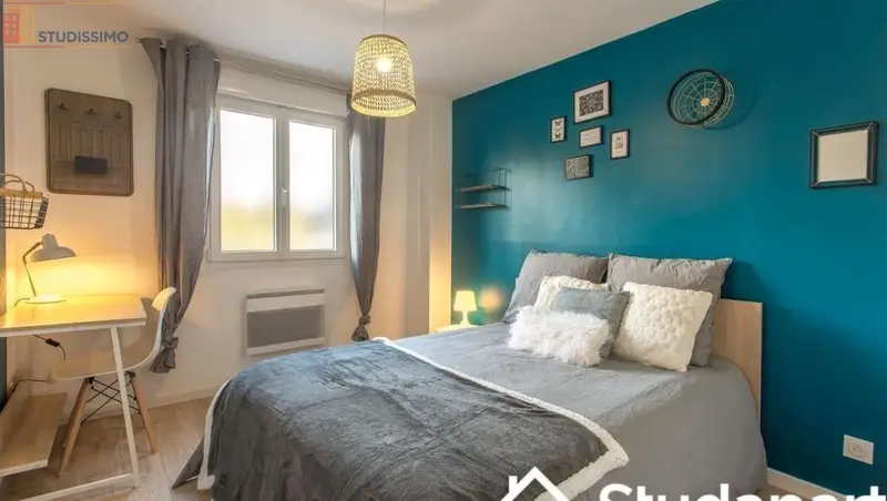 Studio meublé 12m² Amiens 80000 - Calme, meublé - Photo 3