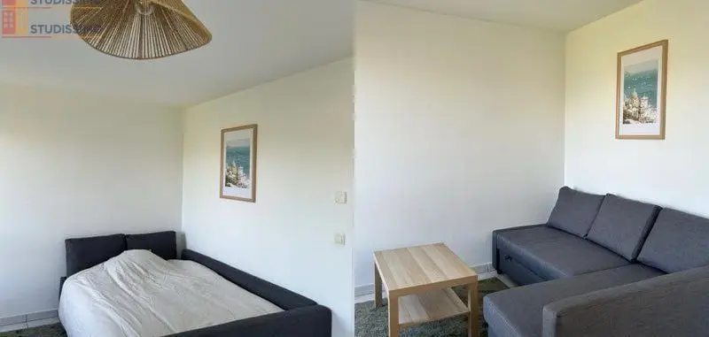 Studio meublé 35m² Amiens - Neuf, parking - Photo 2