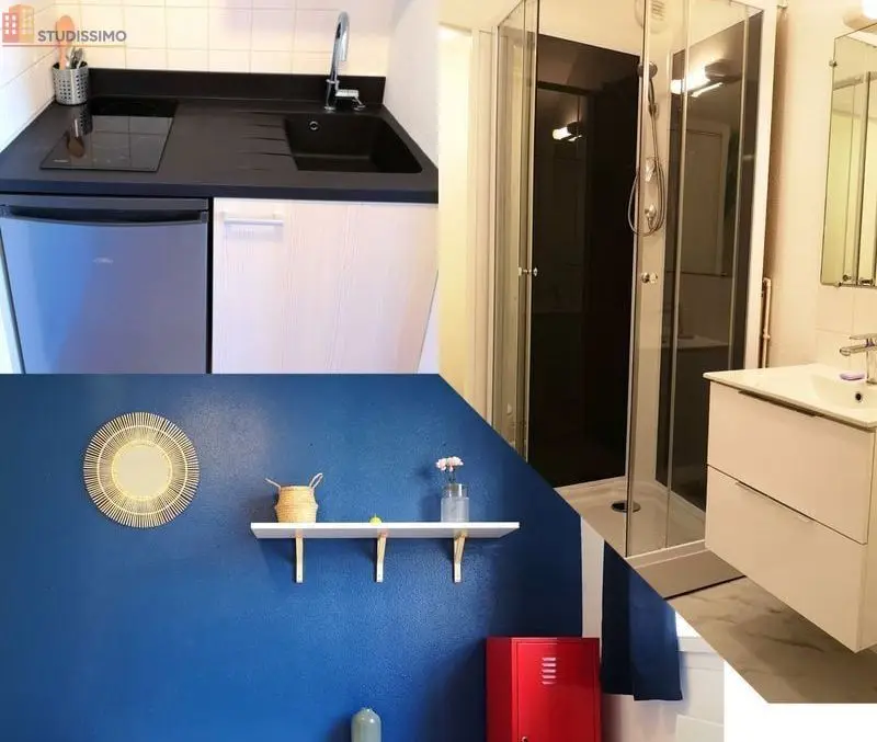 Studio meublé 24m² Amiens - Refait à neuf, proche ESIEE - Photo 2