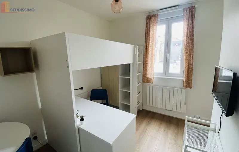 Studio meublé 11m² Amiens centre - Meublé, DPE D - Photo 2
