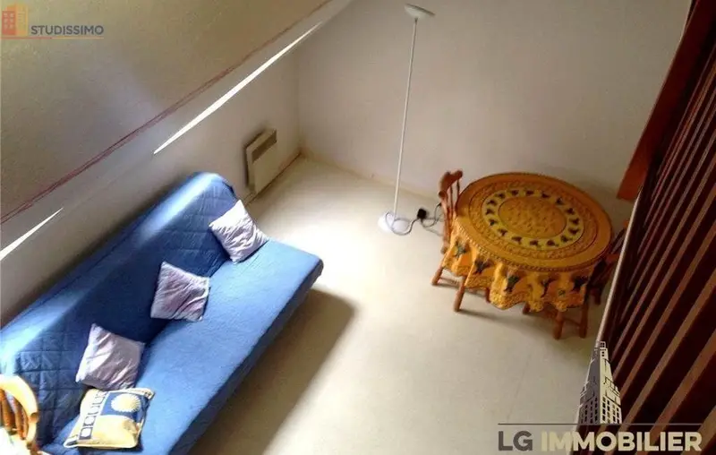 Studio meublé 32m² Amiens - Meublé, DPE D - Photo 1