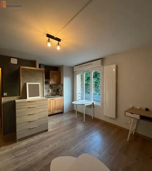 Studio meublé 23m² Amiens - Meublé, DPE C - Photo 3