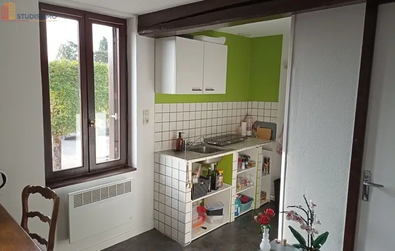 Studio 19m² Villers-Bocage - Parking privé, proche rocade - Photo 2