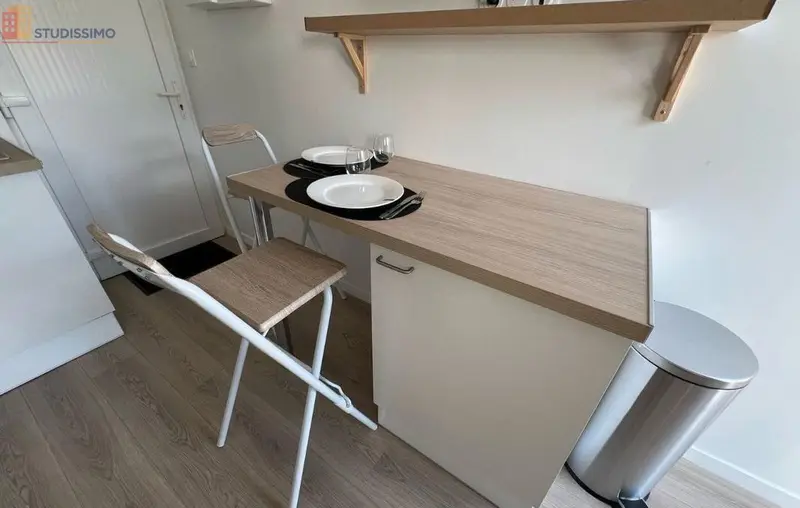 Studio meublé 15m² Amiens - Terrasse, lumineux - Photo 7