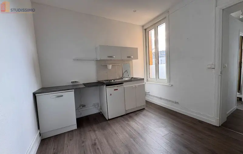 Studio 24m² Amiens - 1er étage, DPE D - Photo 2