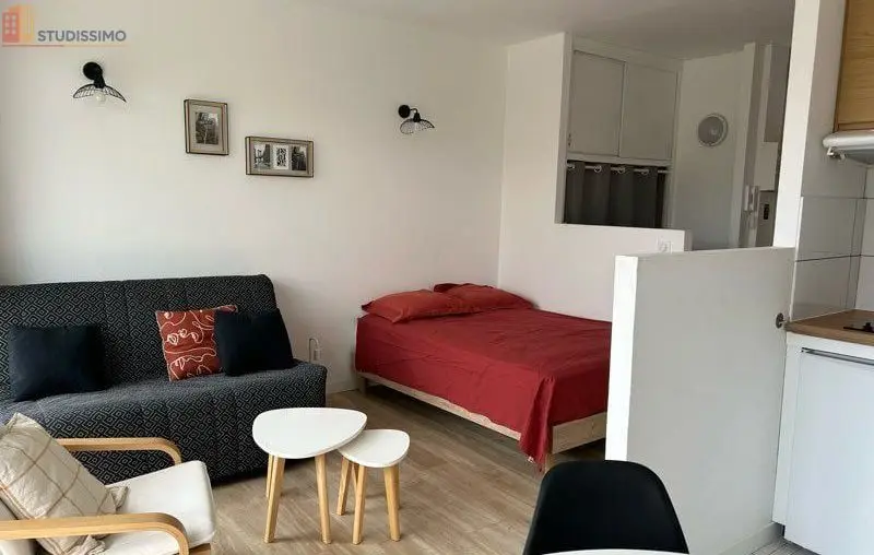 Studio meublé 27m² Amiens Henriville - Balcon, en résidence - Photo 1