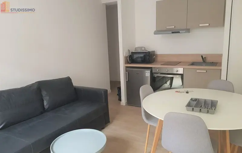 Studio meublé 23m² Amiens - Meublé, résidence Delambre - Photo 3