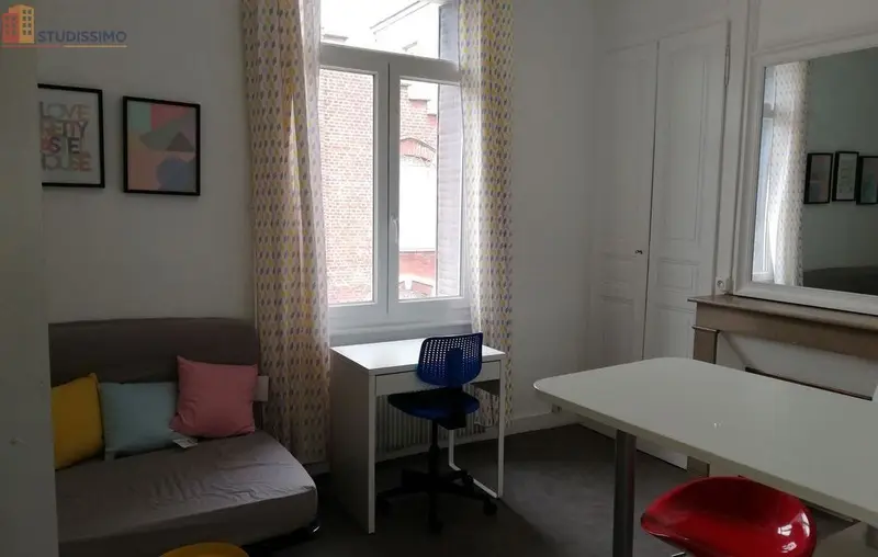 Studio meublé 18m² Amiens 80000 - Meublé, proche citadelle - Photo 2