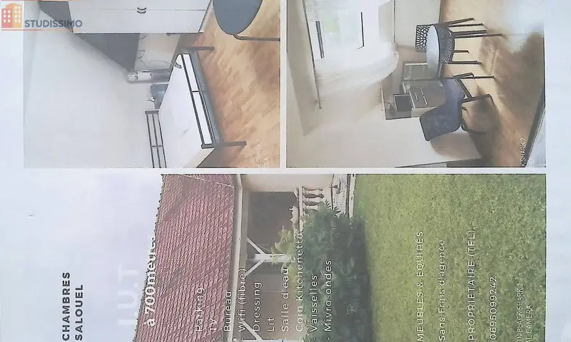 Studio meublé 28m² Salouël - Idéal étudiant - Photo 1