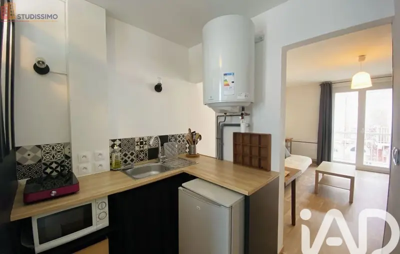 Studio 24m² Berck - 1er étage, DPE D - Photo 4