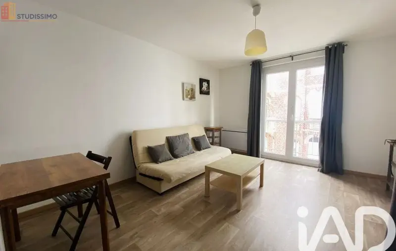 Studio 24m² Berck - 1er étage, DPE D - Photo 2