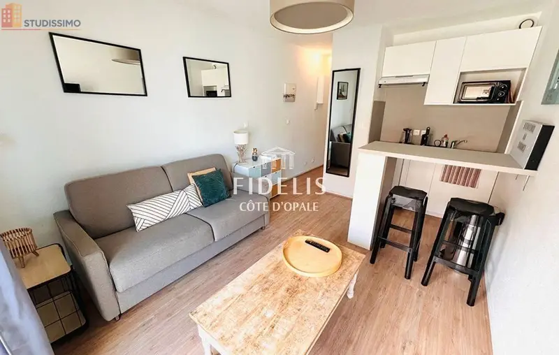 Studio 20m² Le Touquet-Paris-Plage - Étage élevé - Photo 2
