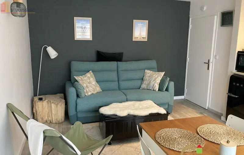 Studio 28m² Le Touquet-Paris-Plage - Étage élevé, DPE C - Photo 3