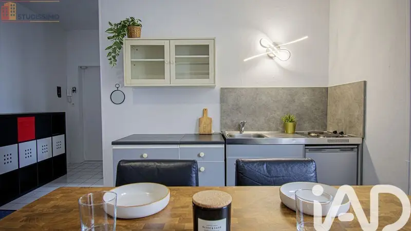 Studio 27m² Le Touquet-Paris-Plage - 2e étage, DPE D - Photo 3