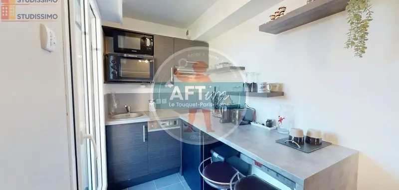 Studio 19m² Le Touquet-Paris-Plage - 2e étage - Photo 4