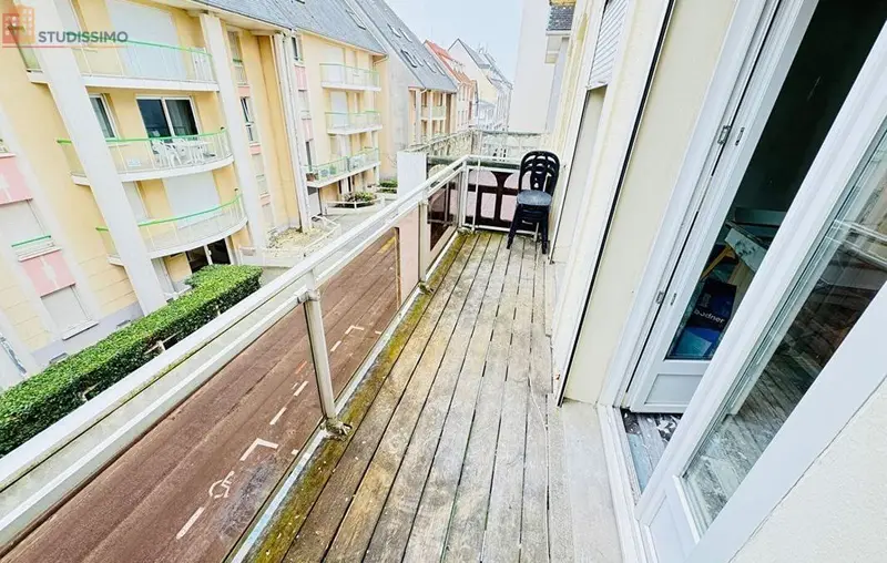 Studio 24m² Berck - Étage 2/3, DPE D - Photo 1