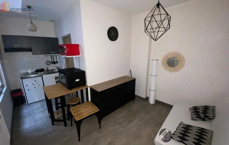 Studio meublé 16m² Montauban - Meublé, DPE D - Photo 1