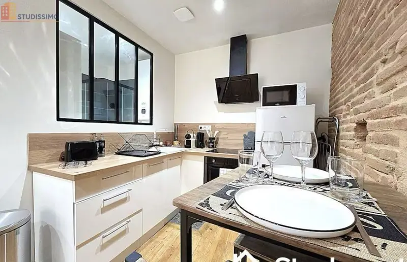 Studio meublé 17m² Montauban - DPE A, 1er étage - Photo 6