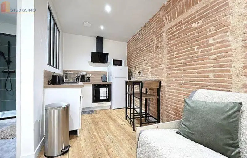 Studio meublé 17m² Montauban centre - Tout équipé - Photo 2