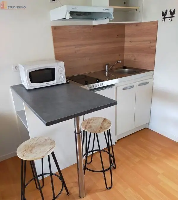Studio meublé 20m² Montauban - Meublé, DPE D - Photo 5