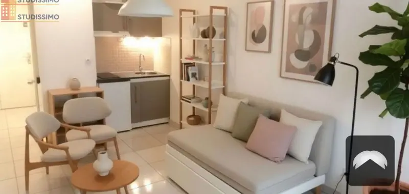 Studio 19m² Toulon centre - Meublé, calme - Photo 3