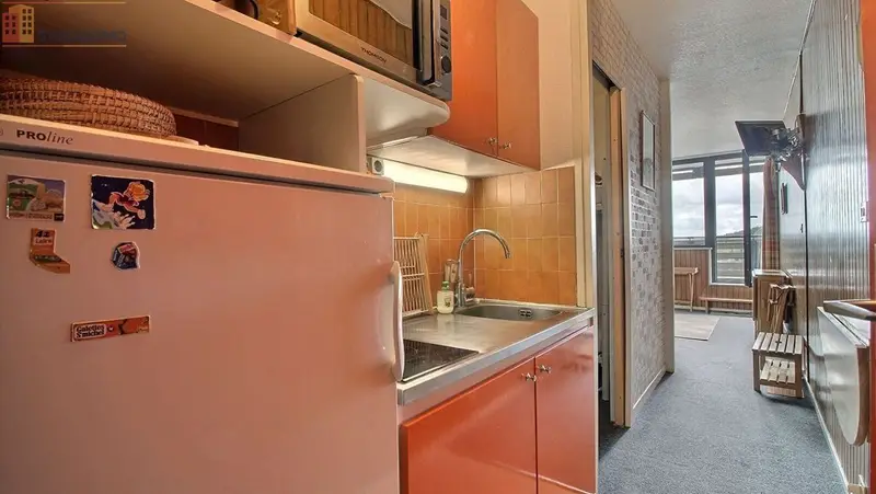 Studio 24m² Besse-et-Saint-Anastaise - 3e étage - Photo 4