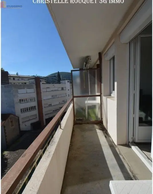 Studio 21m² Chamalières - Balcon, dernier étage - Photo 13