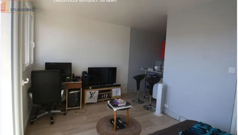Studio 21m² Chamalières - Balcon, dernier étage - Photo 4