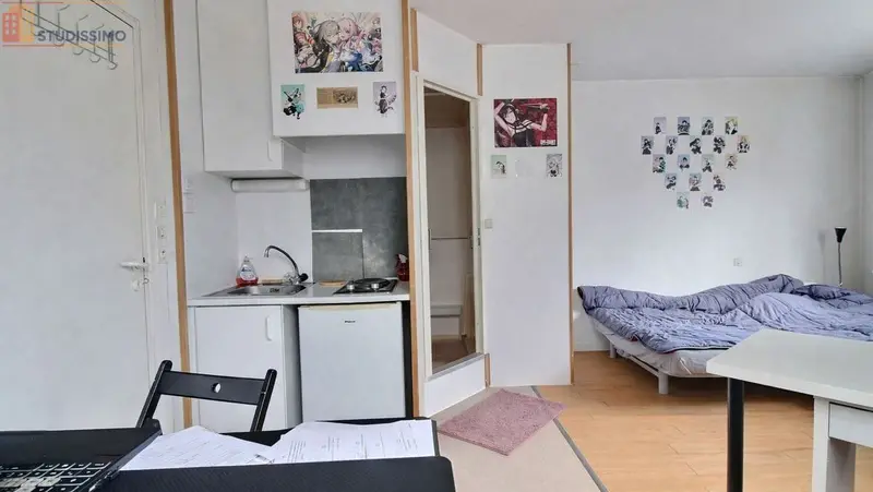 Studio 20m² Clermont-Ferrand 63000 - Lumineux, au 1er étage - Photo 3