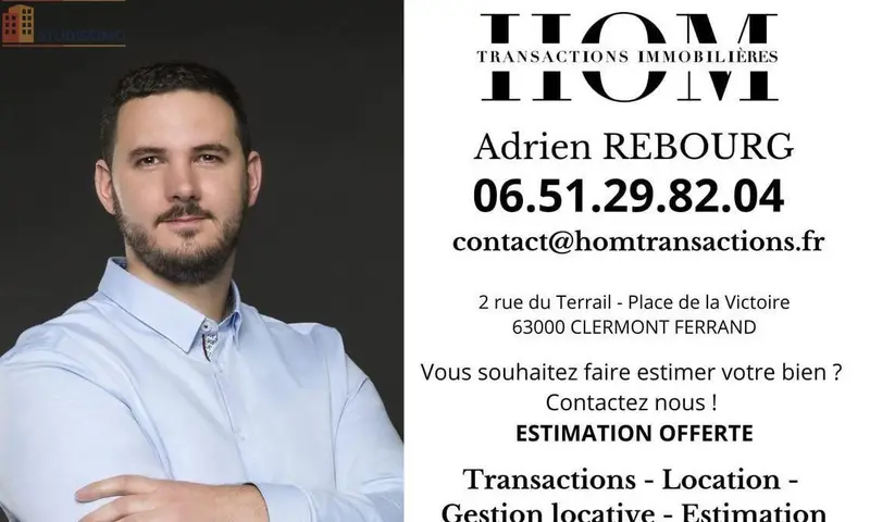 Studio 26m² Clermont-Ferrand 63000 - Photo 2