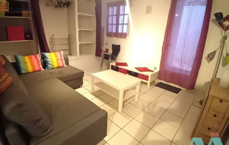 Studio meublé 21m² Lorgues - Meublé, DPE D - Photo 12