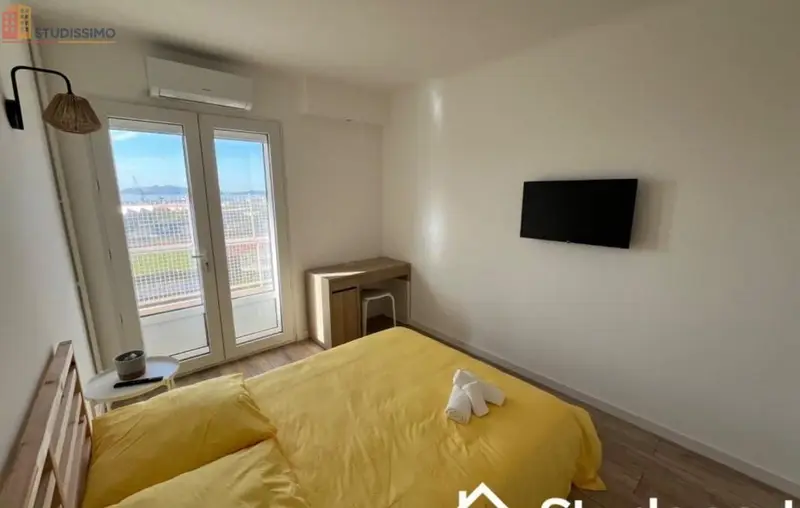 Studio meublé 13m² Toulon 83000 - Étage élevé, lumineux - Photo 3