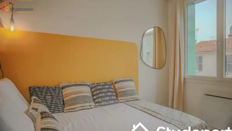Studio 9m² Toulon 83200 - Meublé, DPE D - Photo 4