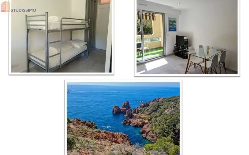 Studio 24m² Saint-Raphaël - Meublé, proche mer - Photo 1