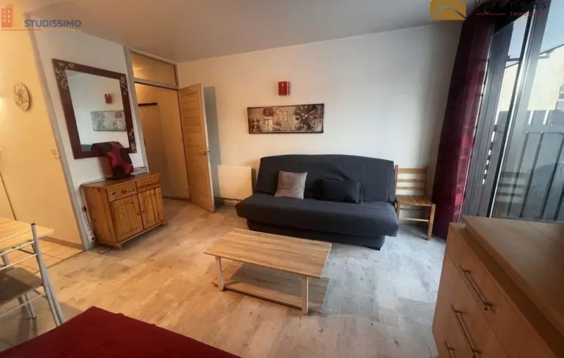 Studio 27m² Saint-Lary-Soulan - Étage élevé, vue montagne - Photo 1