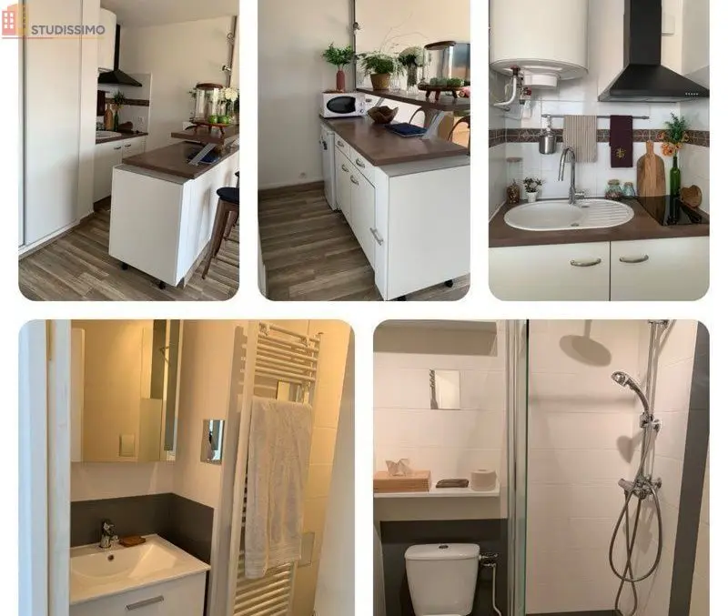 Studio meublé 23m² Saint-Mandrier-sur-Mer - Meublé, dernier étage - Photo 5