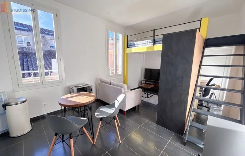 Studio meublé 24m² Toulon 83100 - Meublé, lumineux - Photo 10
