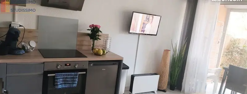 Studio meublé 23m² Sanary-sur-Mer - Meublé, bail mobilité - Photo 2