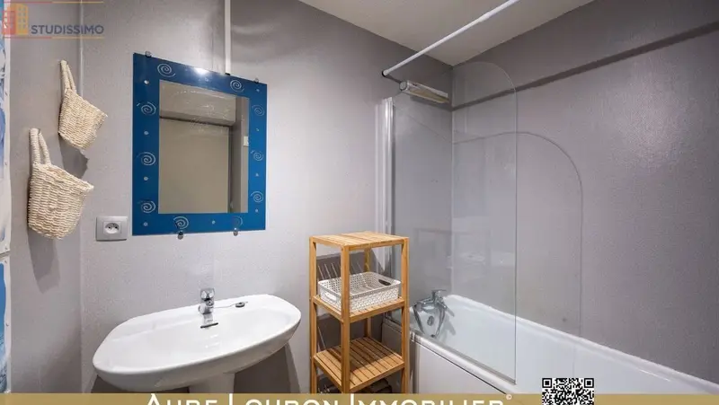 Studio 24m² Saint-Lary-Soulan - Étage élevé, vue montagne - Photo 3
