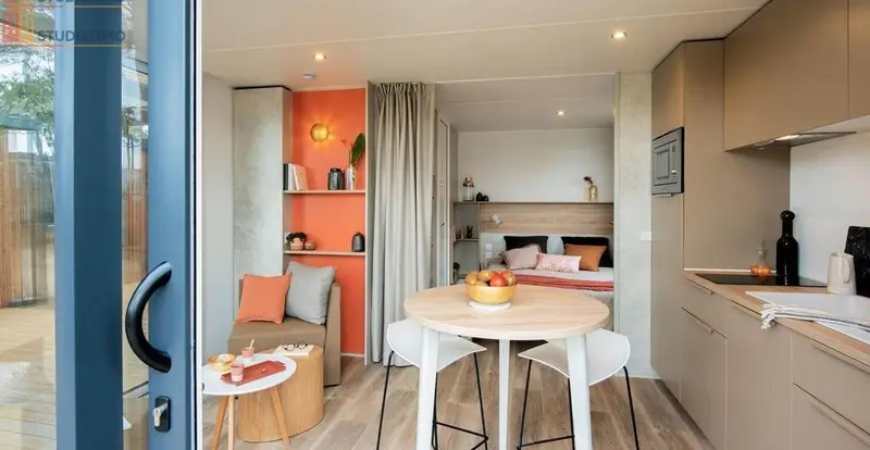 Studio meublé 19m² Roquebrune-sur-Argens - Meublé, DPE B - Photo 8