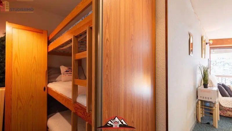 Studio 21m² Saint-Lary-Soulan - Étage élevé, vue montagne - Photo 5