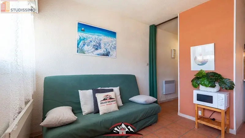 Studio 19m² Saint-Lary-Soulan - Étage 1/6 - Photo 5