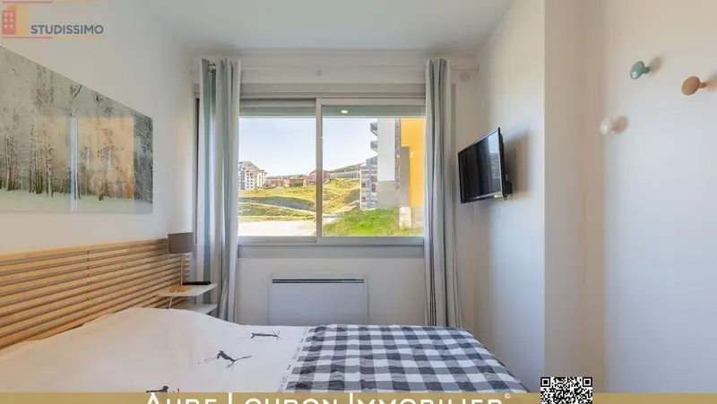 Studio 30m² Saint-Lary-Soulan - Vue montagne - Photo 5