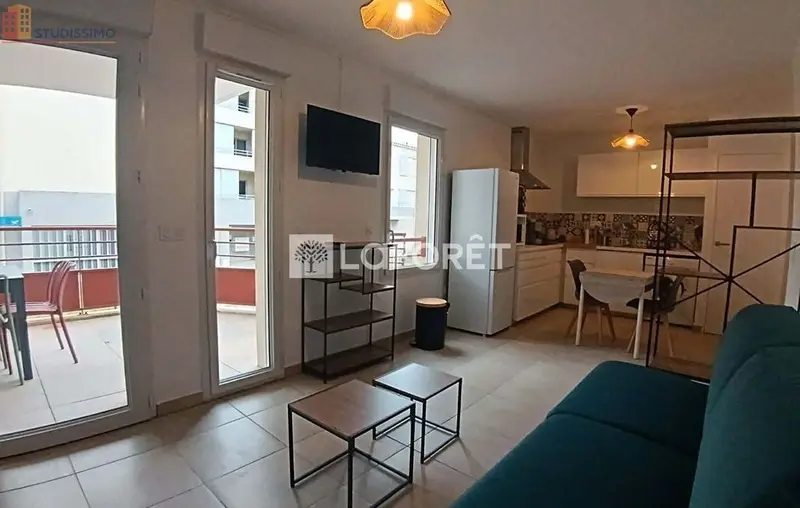 Studio meublé 33m² Vedène - Lumineux, DPE A - Photo 3