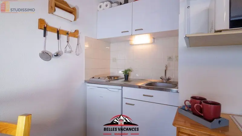 Studio 21m² Saint-Lary-Soulan - Étage élevé, vue dégagée - Photo 6