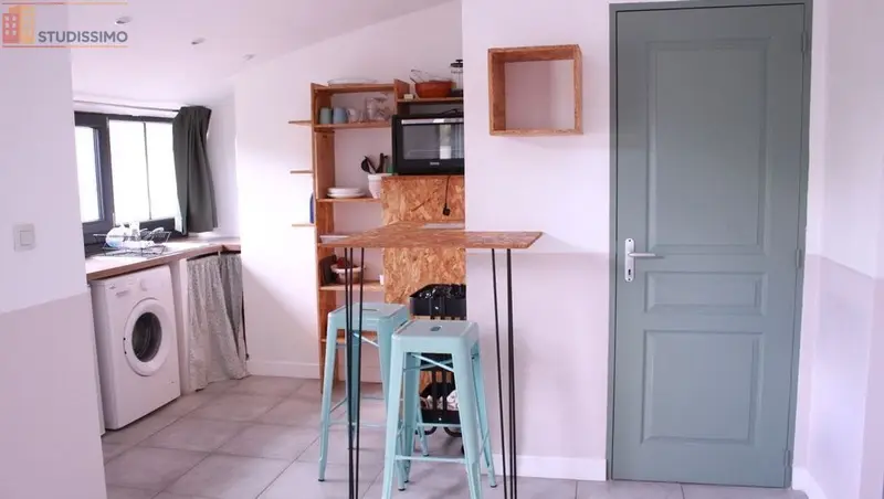 Studio meublé 23m² Avignon - Ensoleillé, terrasse - Photo 4