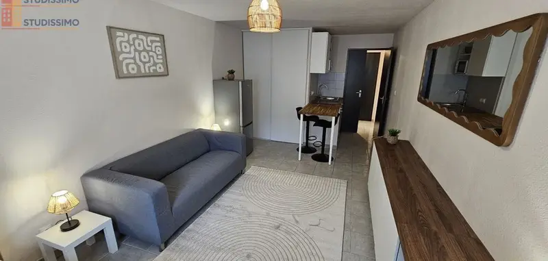 Studio meublé 22m² Le Pontet - Meublé, DPE C - Photo 5