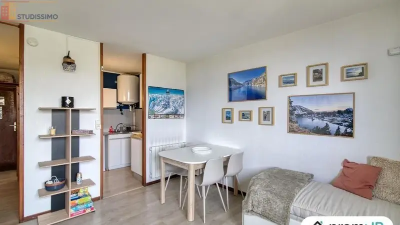 Studio 27m² Saint-Lary-Soulan - 5e étage, vue montagne - Photo 12