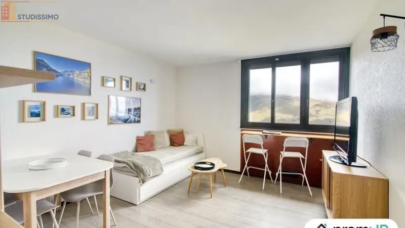 Studio 27m² Saint-Lary-Soulan - 5e étage, vue montagne - Photo 10