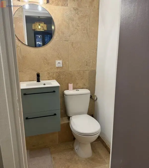 Studio meublé 16m² Le Pontet - RDC, centre-ville - Photo 1